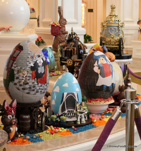 2015 Grand Floridian Easter Egg Display