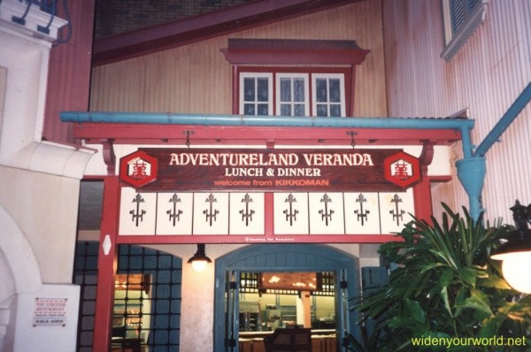 Old Adventureland Terrace Sign, Courtesy of 