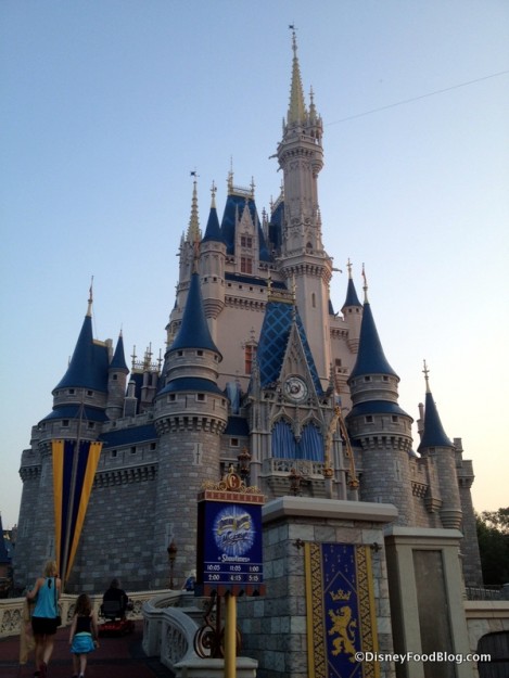 Cinderella Castle in the early morning light