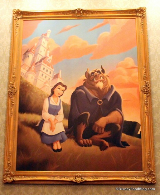 Portrait of Belle and the Beast