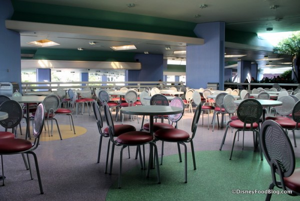 Tomorrowland Terrace seating