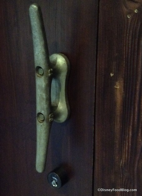 Trader Sam's door knob