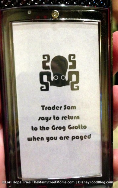 Pager for Trader Sam's