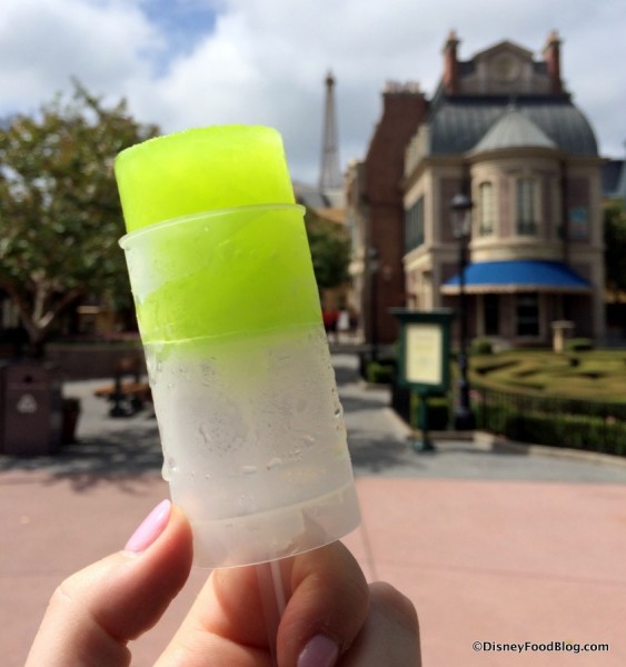 Ice Pop Pomme at the Epcot Food and Wine Festival 2015