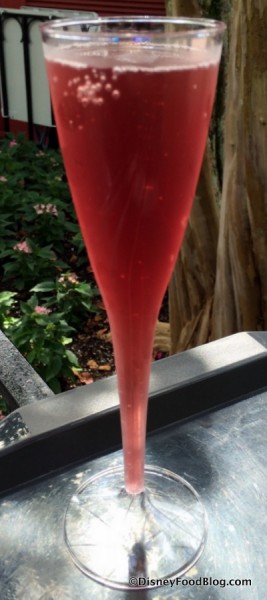 Sparkling Pomegranate Kir