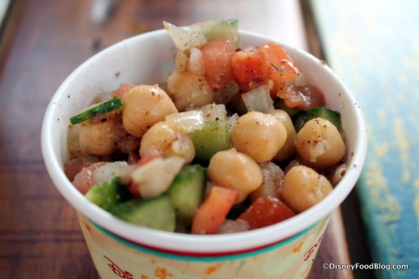 Chickpea, Cucumber, and Tomato Salad