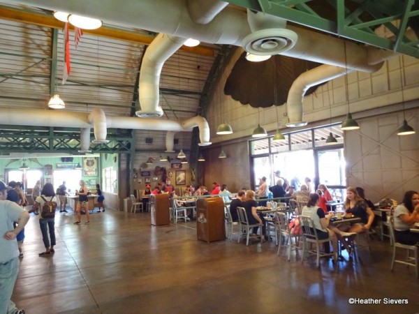 Just Half of the Indoor Seating at Smokejumpers