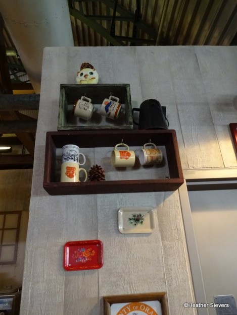 "Personal" Coffee Mugs on Display