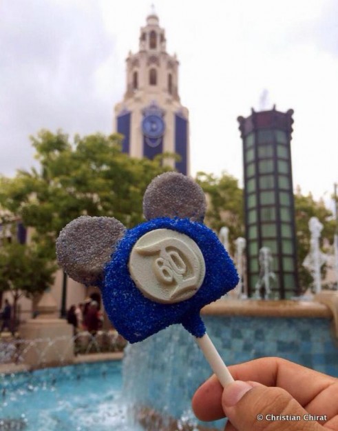 Disneyland 60th Anniversary Cake Pop