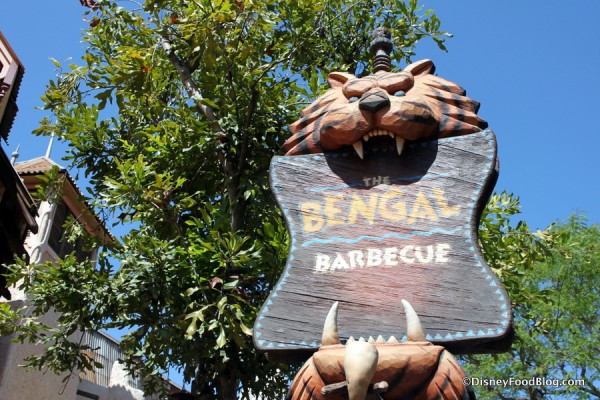 Bengal Barbecue sign
