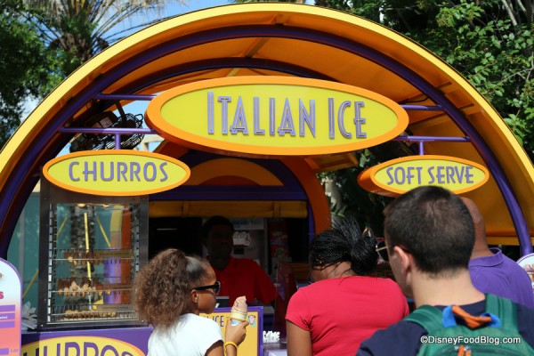 Italian Ice Kiosk
