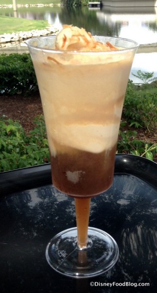 Orange Blossom Brewery Toasted Coconut Porter Float with Caramel Ice Cream