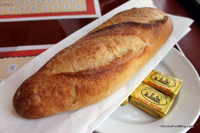 Baguette and butter