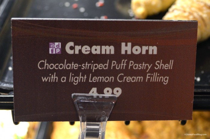 Cream Horn Sign