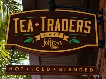 Tea Traders Cafe Sign