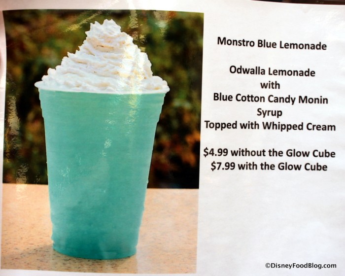 Monstro Blue Lemonade Description