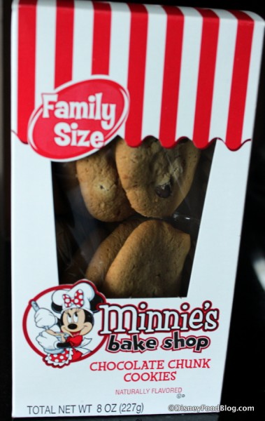 Box of Minnie's Bake Shop Chocolate Chunk Cookies