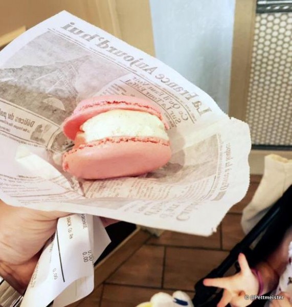 Macaron Ice Cream Sandwich from L'Artisan des Glaces in Epcot's France Pavilion