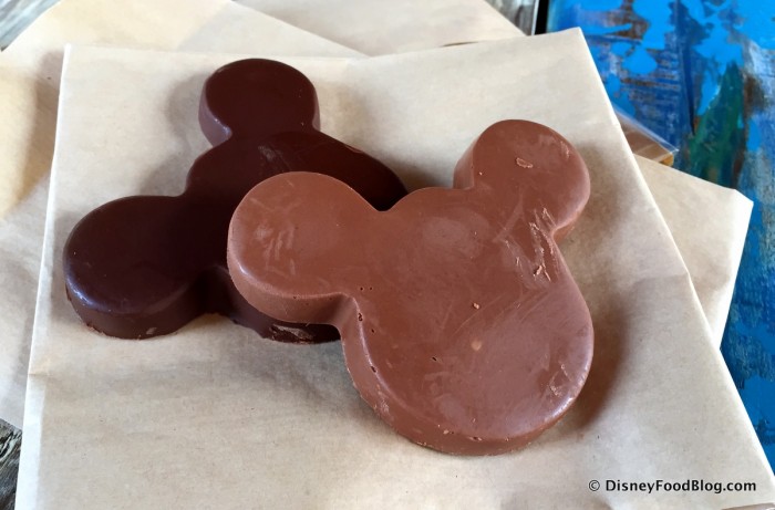 Solid Chocolate Mickeys from Zuri's Sweets Shop