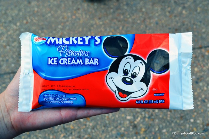 Mickey Premium Ice Cream Bar Packaging 