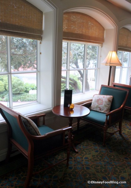 Seating by the Windows