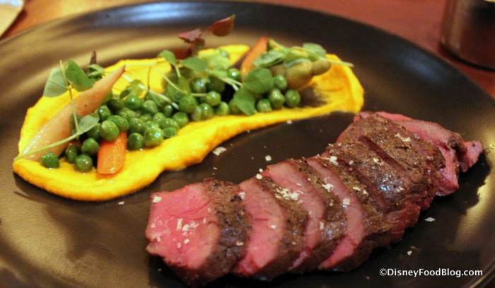 Seared Canadian Bison Strip Loin