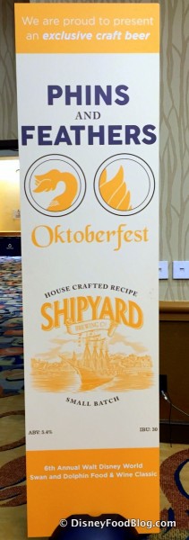 Phins and Feathers Oktoberfest Sign