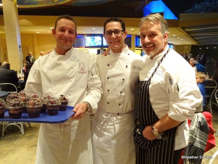 Executive Concept Chef Christopher Maggetti, Executive Chef of Disneyland Jason Martin, & Executive Chef of the Disneyland Resort John State