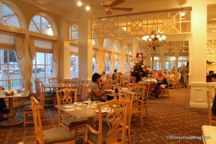 Grand Floridian Cafe atmosphere
