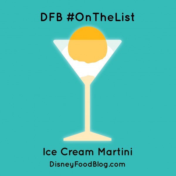 #OnTheList Ice Cream Martini