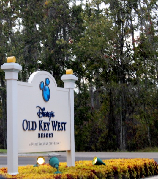 Entrance to the resort