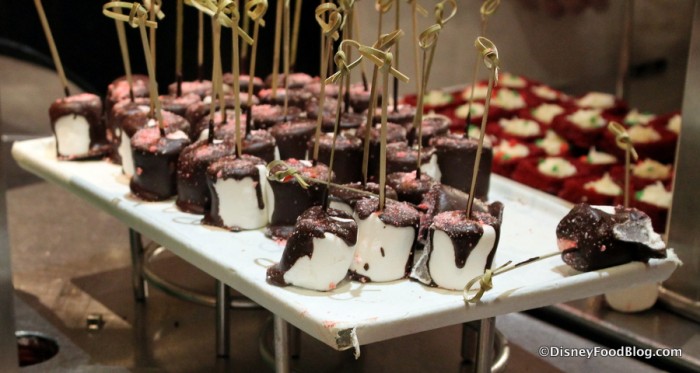 Chocolate-dipped Marshmallows