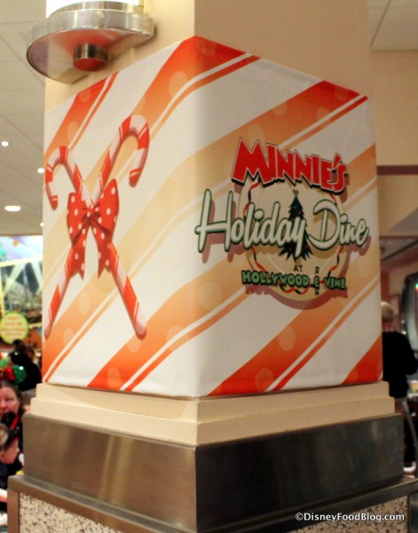 Minnie's Holiday Dine banner