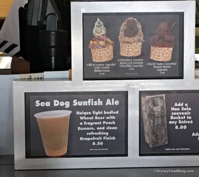 Sea Dog Sunfish Ale at Backlot Express