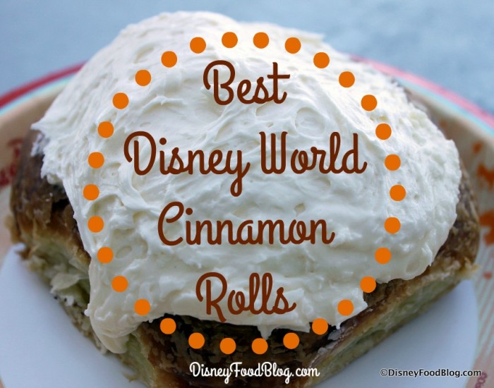 Best Disney World Cinnamon Rolls