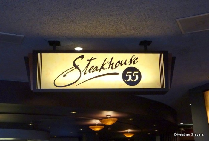 Steakhouse 55 Located Inside the Disneyland Hotel