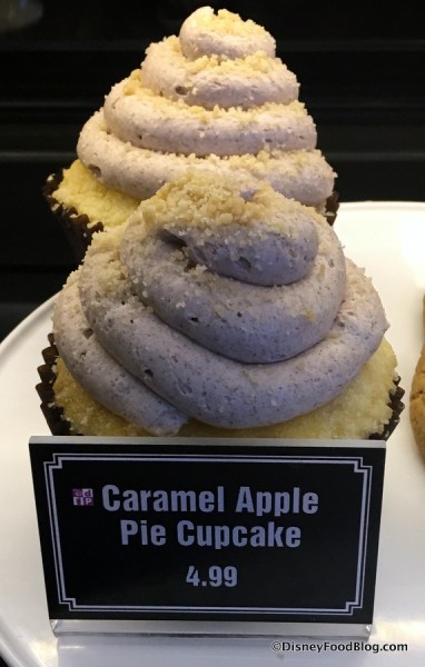 Caramel Apple Pie Cupcake