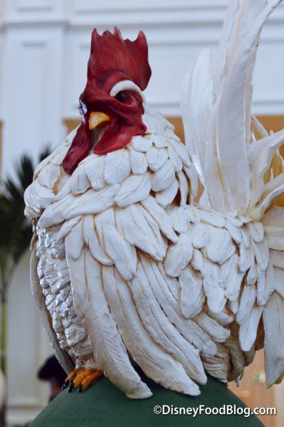 Victorian Rooster Egg
