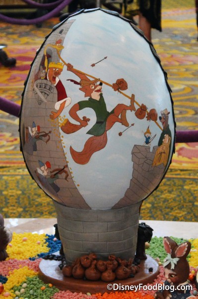 Front of Robin Hood Easter Egg