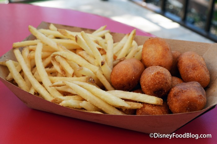 Grab a quick service meal at Casey's Corner in the Magic Kingdom! 