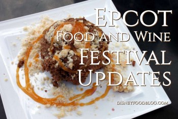 Food and Wine Festival Updates 2016 Info Graphic