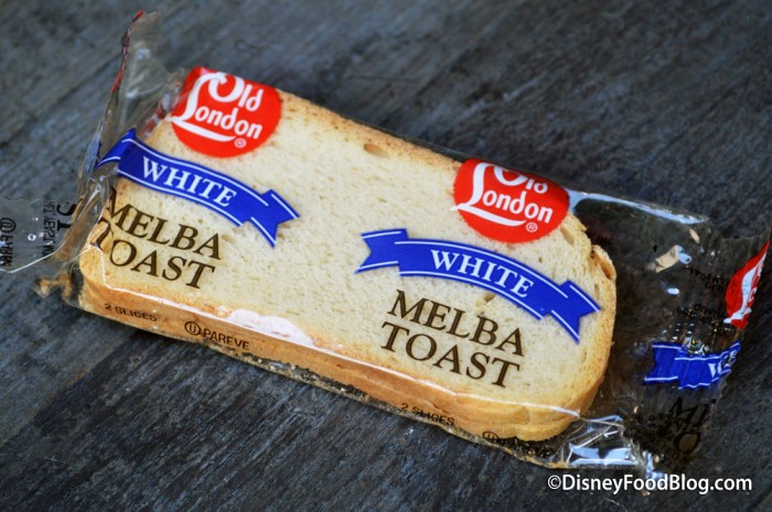 White Melba Toast