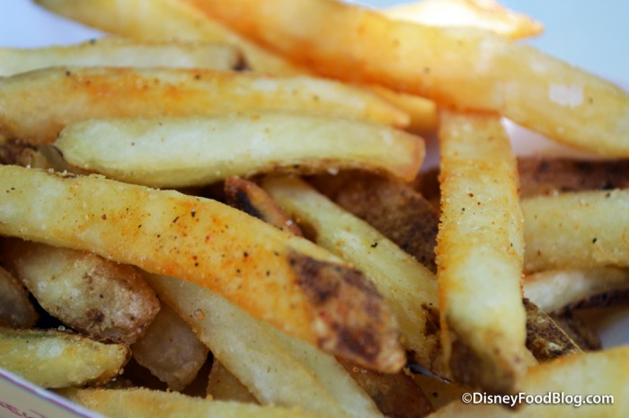 Closeup of delicious fries!