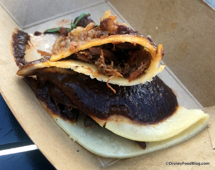 Barbacoa Enchilada cross-section