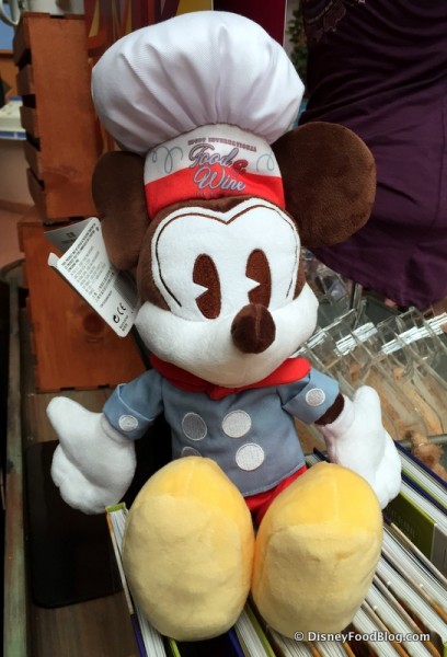 Retro Food and Wine Festival Mickey Mouse Plush