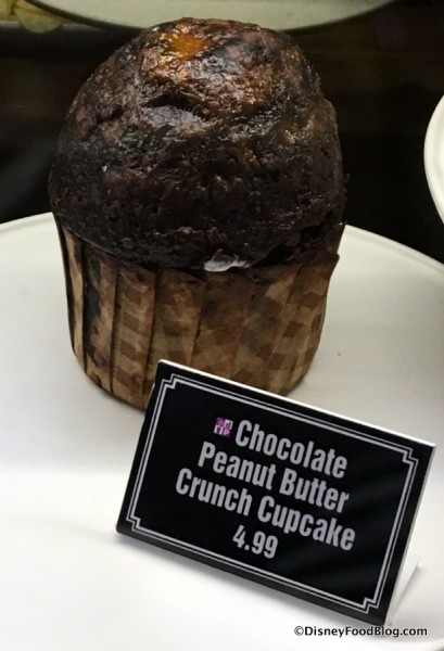 Chocolate Peanut Butter Crunch Cupcake