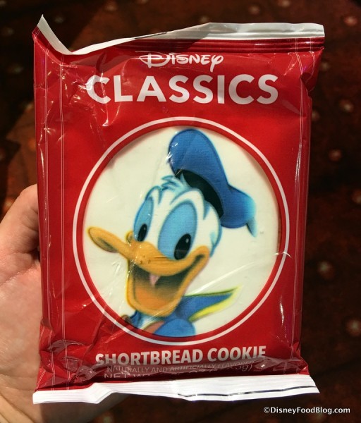 Donald Duck Shortbread Cookie
