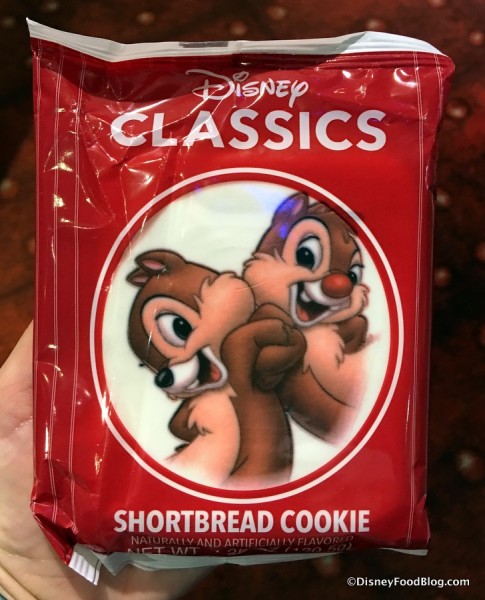 Chip and Dale Shortbread Cookie