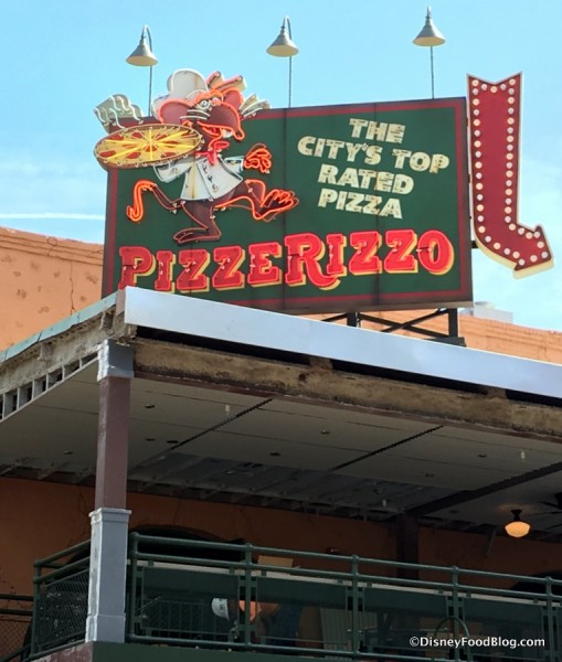 PizzeRizzo sign