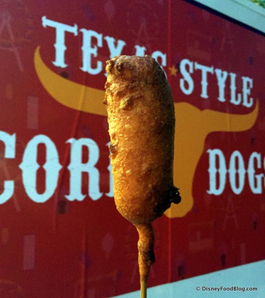 Texas Style Corn Dog from Carnival Corner